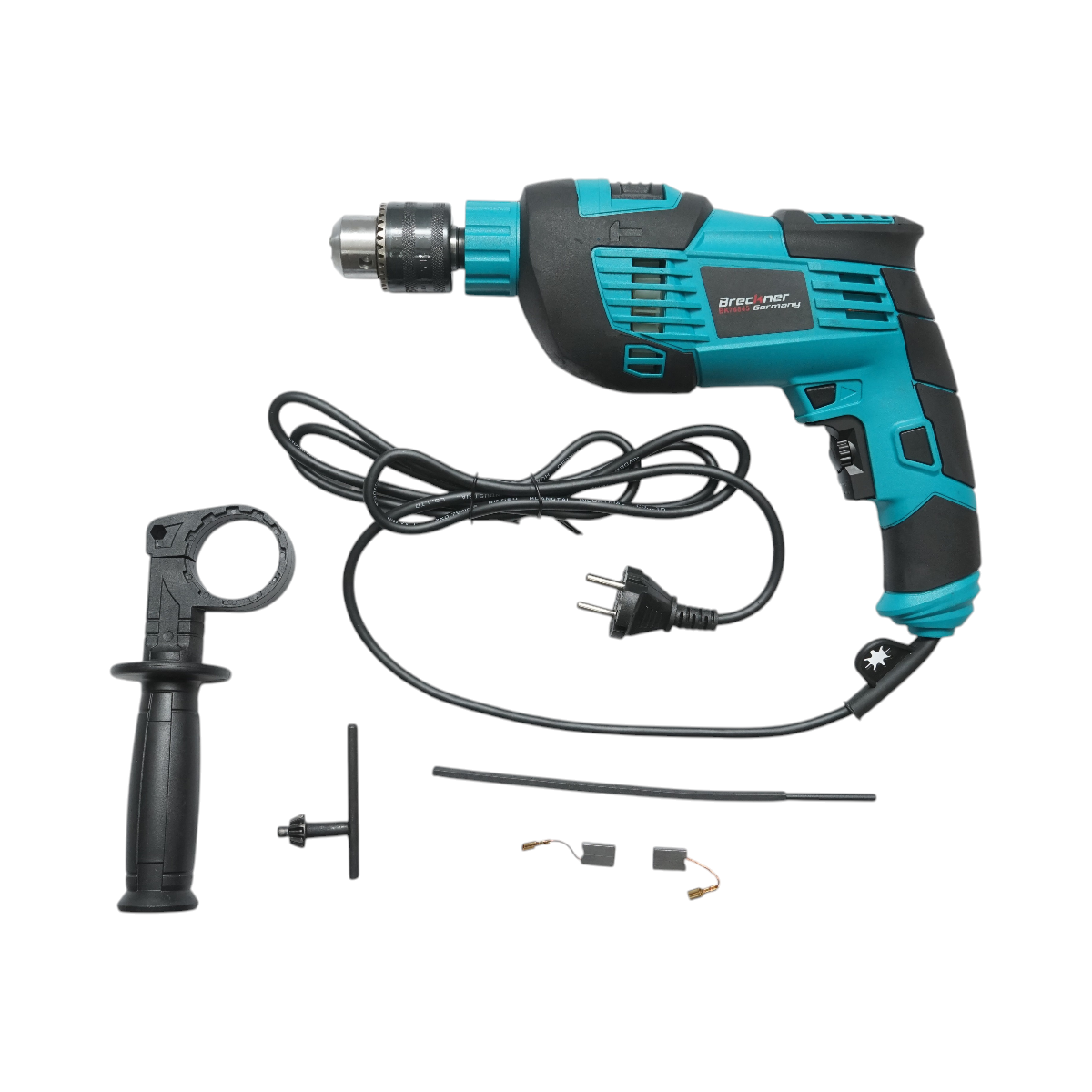 Bormasina cu impact 850W, 220V, mandrina 13mm, turatie 2700rpm Breckner Germany - imagine 2