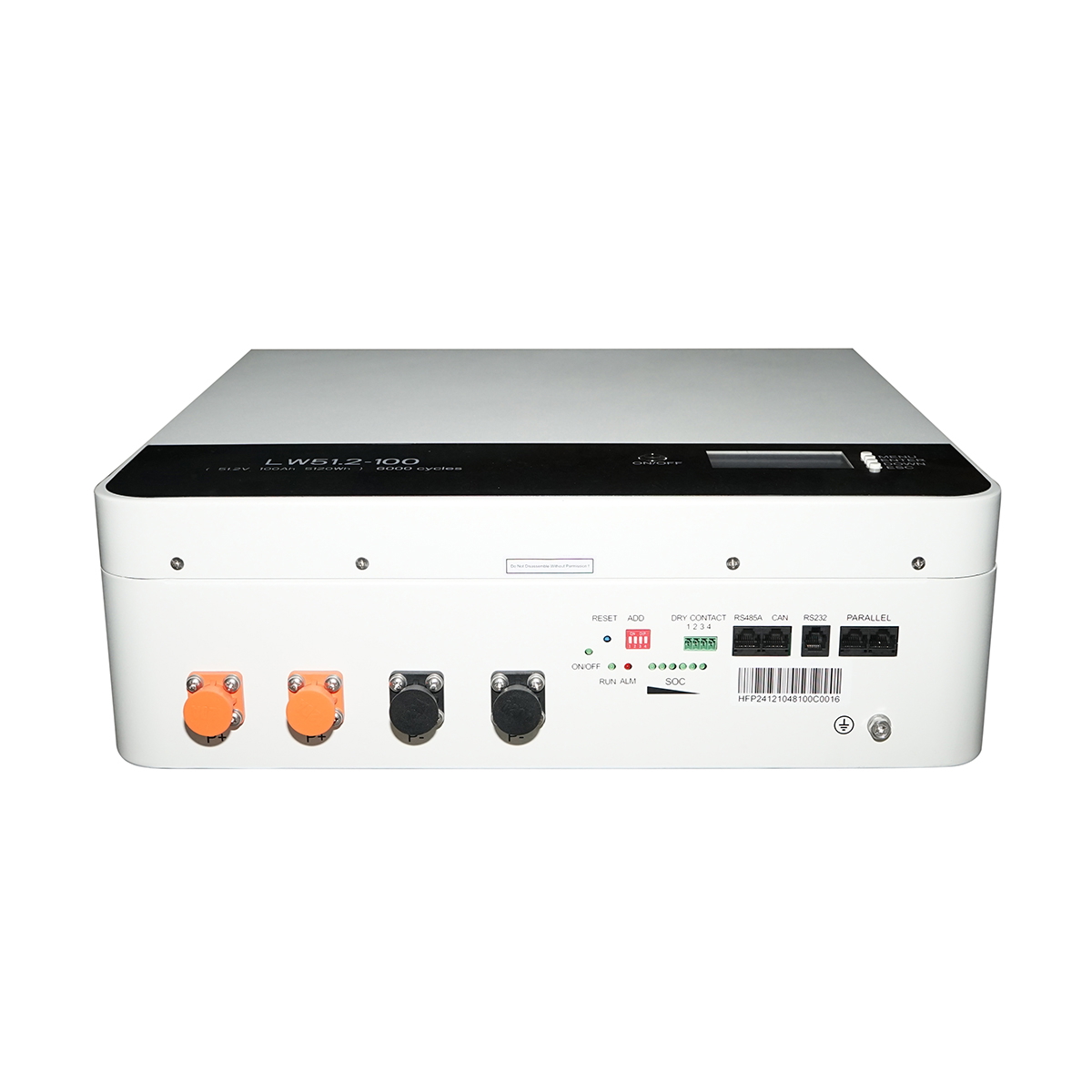 Baterie Li-ion LiFePO4 5.12kVA, 51.2V, 100Ah cu BMS, LCD display, protectie temperatura, conexiune in paralel Leoch Battery - imagine 2