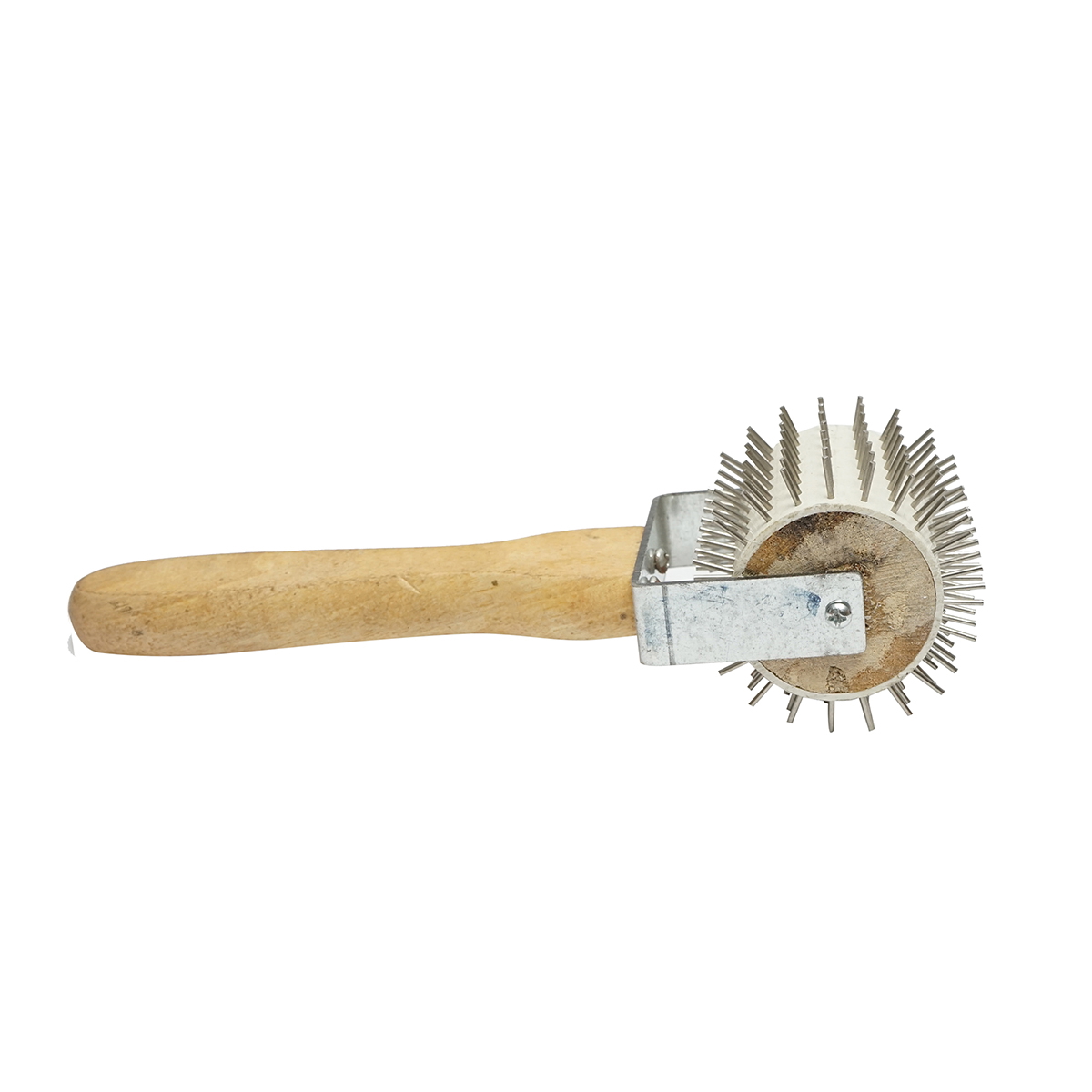 Rola descapacit din inox cu maner din lemn - imagine 2