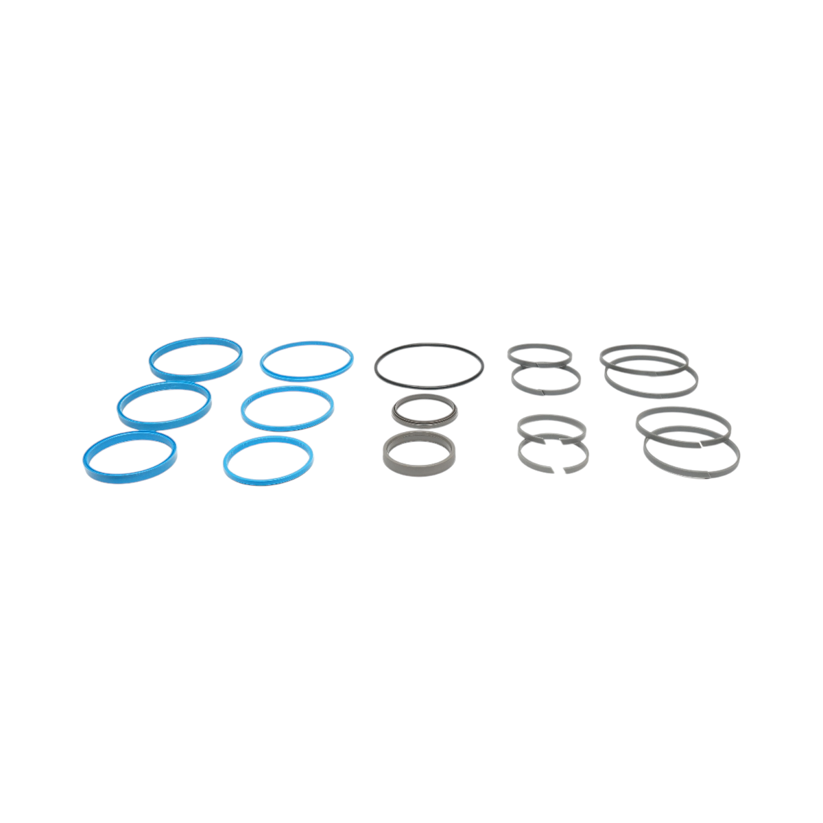 Kit reparatie cilindru hidraulic telescopic remorca 7T 4 trepte DISBR07 - imagine 2