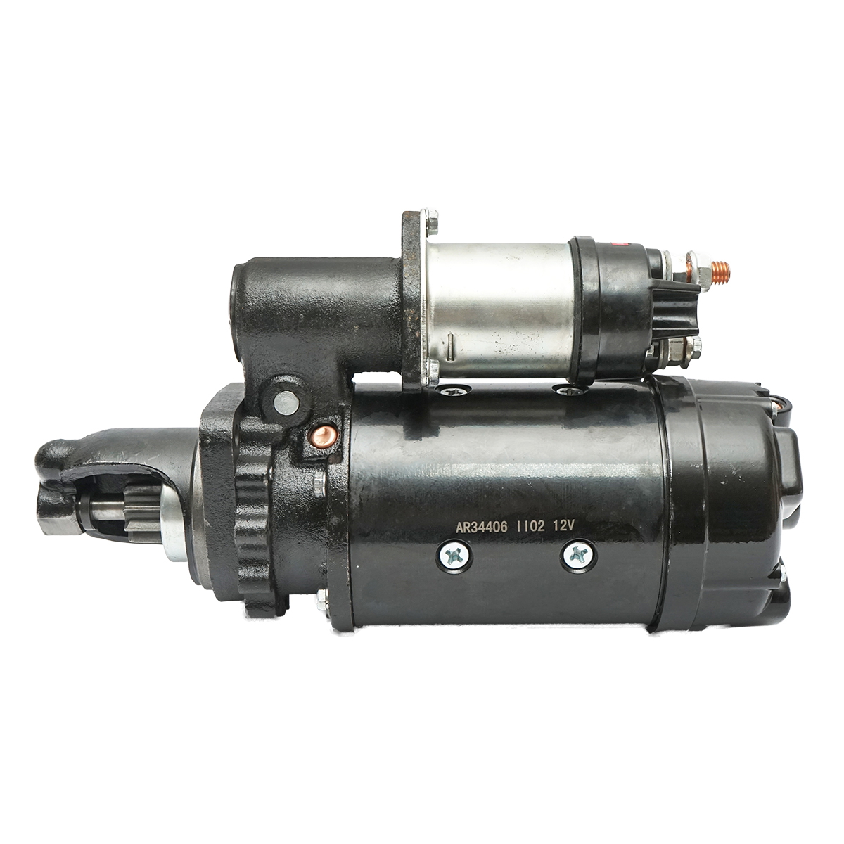 Electromotor 12 John Deere cod OEM SE501444, SE501446, TY6701, TY6710, AR34406, AR41627, AR55638, AR62267, RE501166, TY6667 - imagine 2