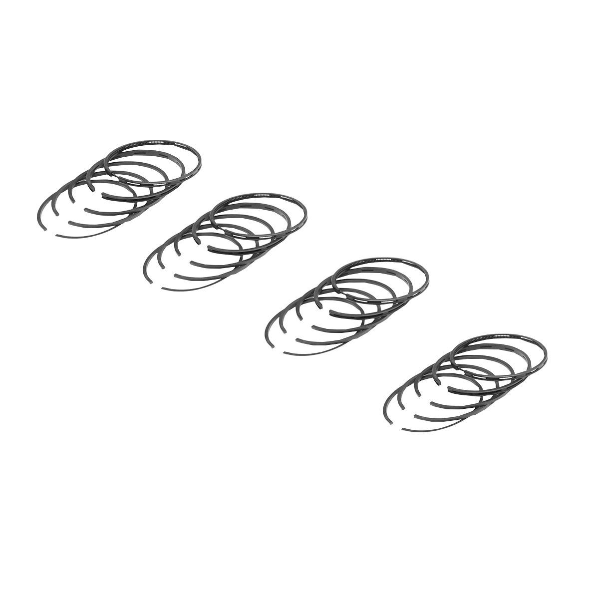 Set segmenti fi 108x3+3+3+6+6mm UTB U-650 110.03.030 /4 pistoane - imagine 2