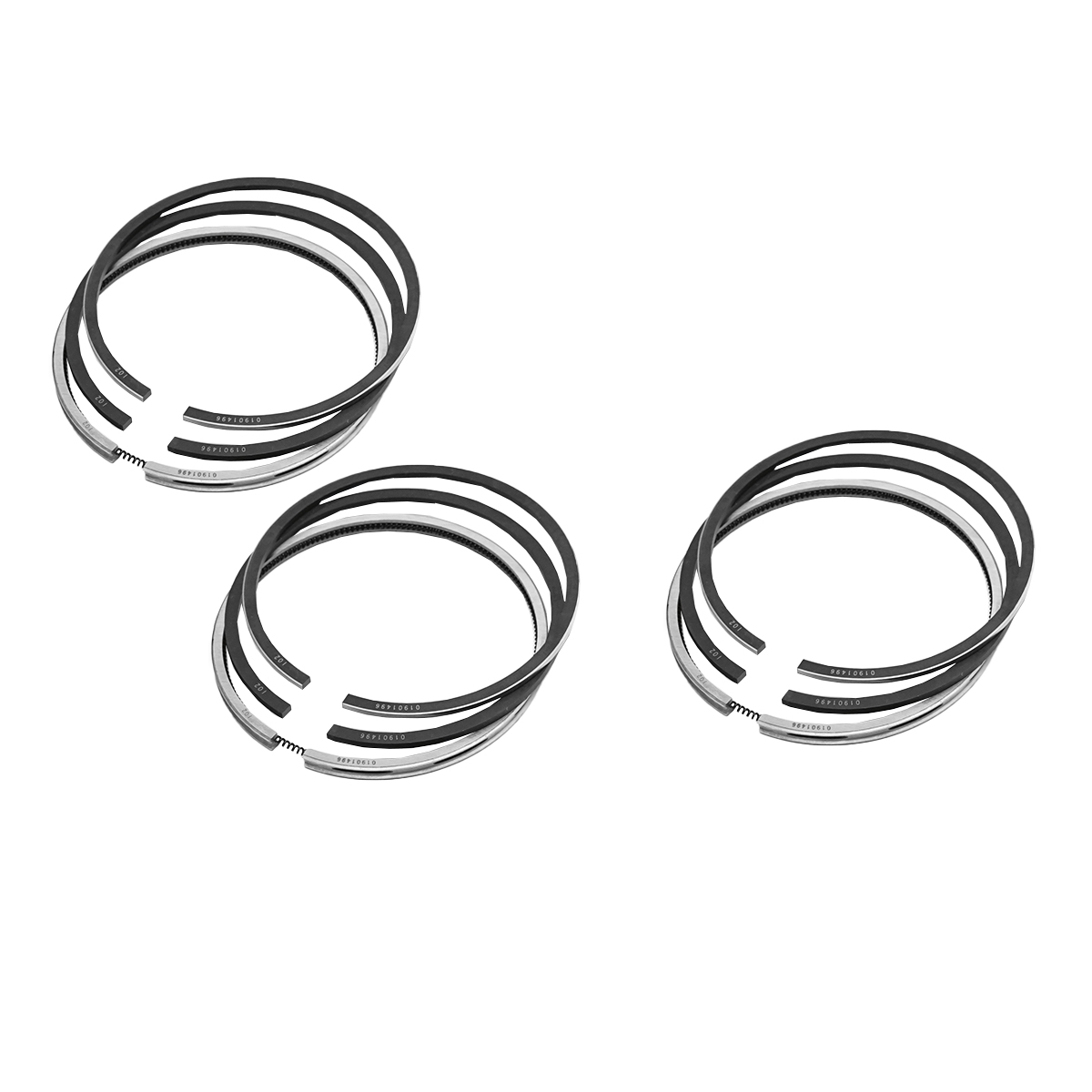 Segmenti motor Fiat U-445 3 pistoane R1, 95,4x2,5+2,5+5,5mm - imagine 2