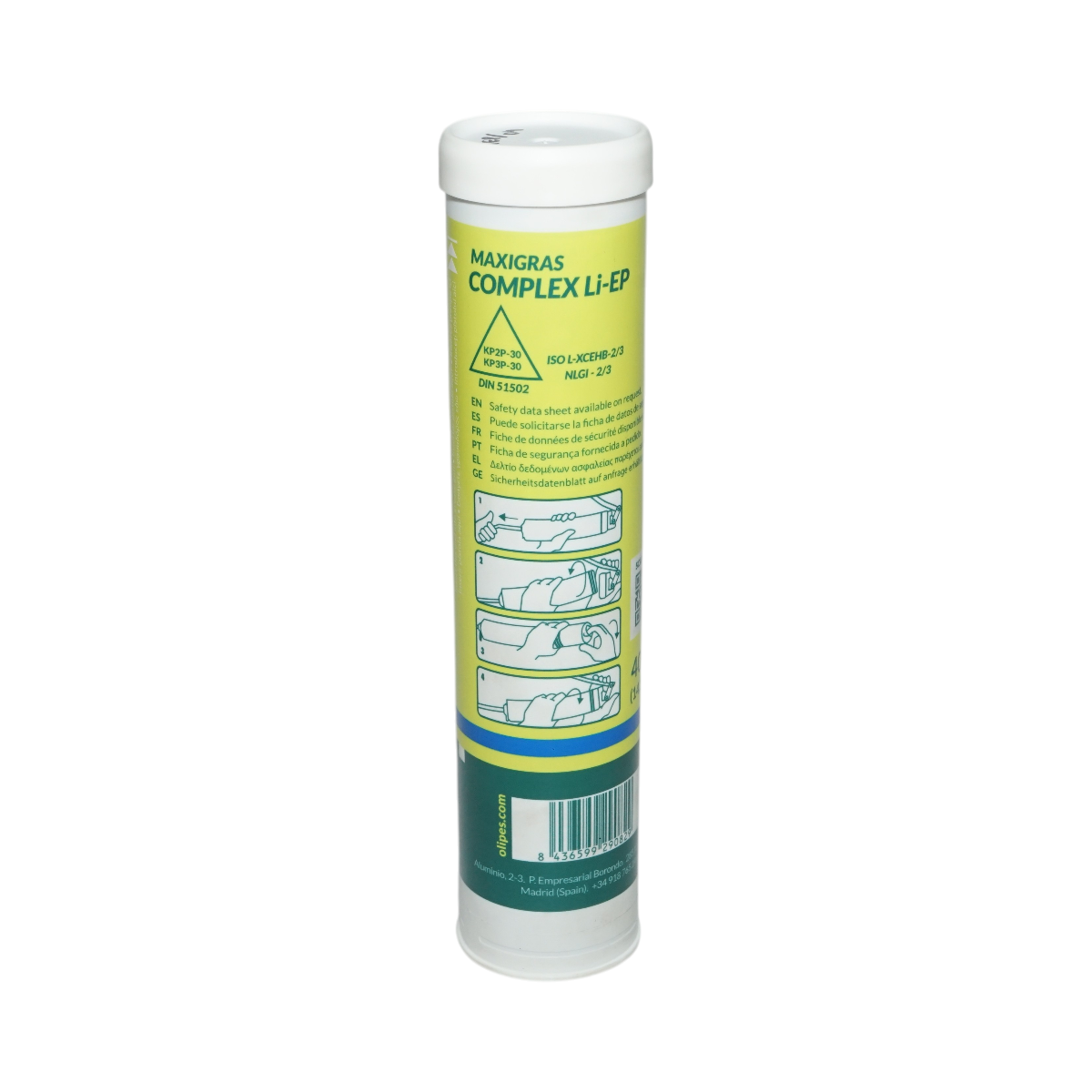 Vaselina Olipes MAXIGRAS litiu EP complex albastra 400g - imagine 2
