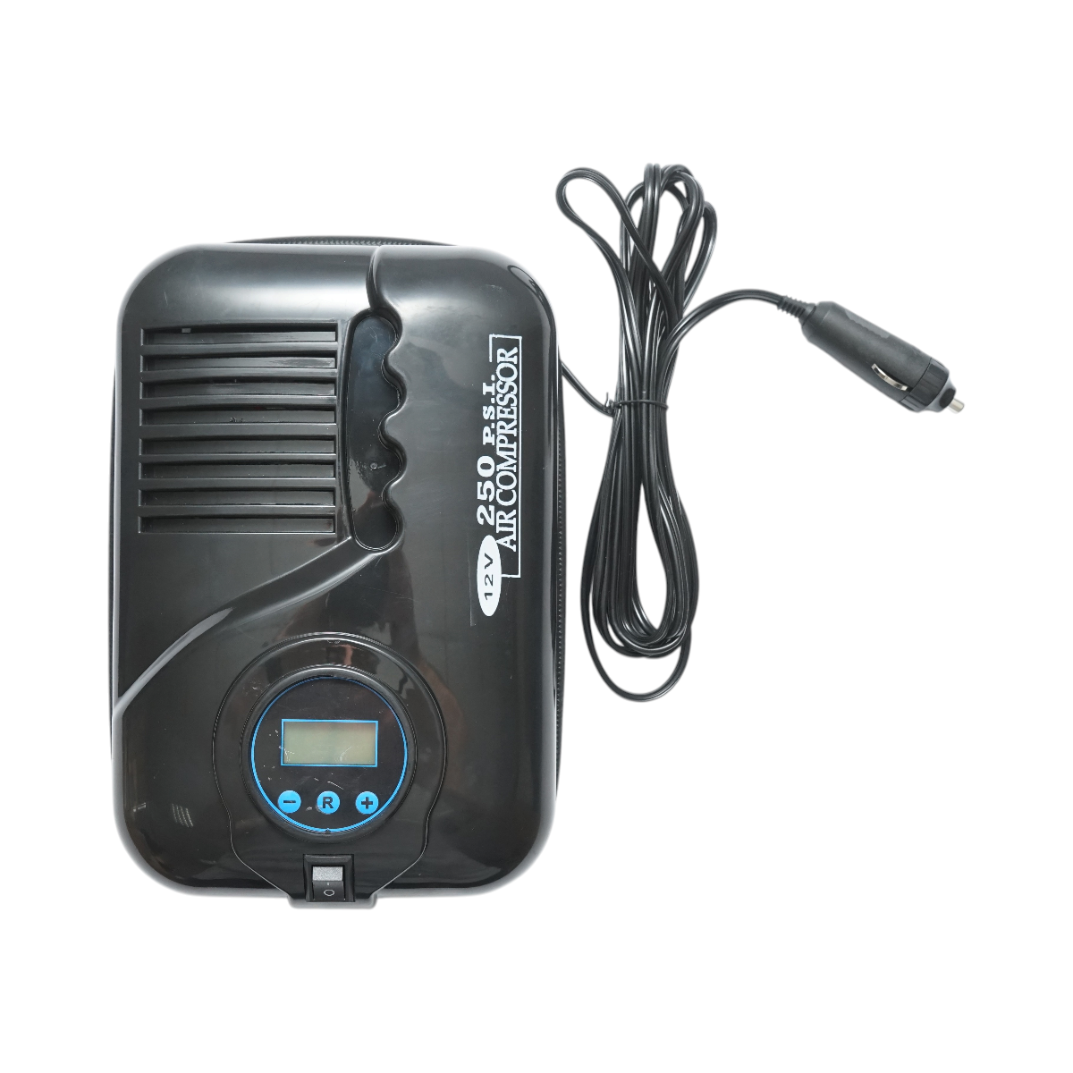 Compresor aer umflat roti digital 12V, 250PSI, oprire automata, cablu 2.8m, alimentare priza bricheta auto - imagine 2