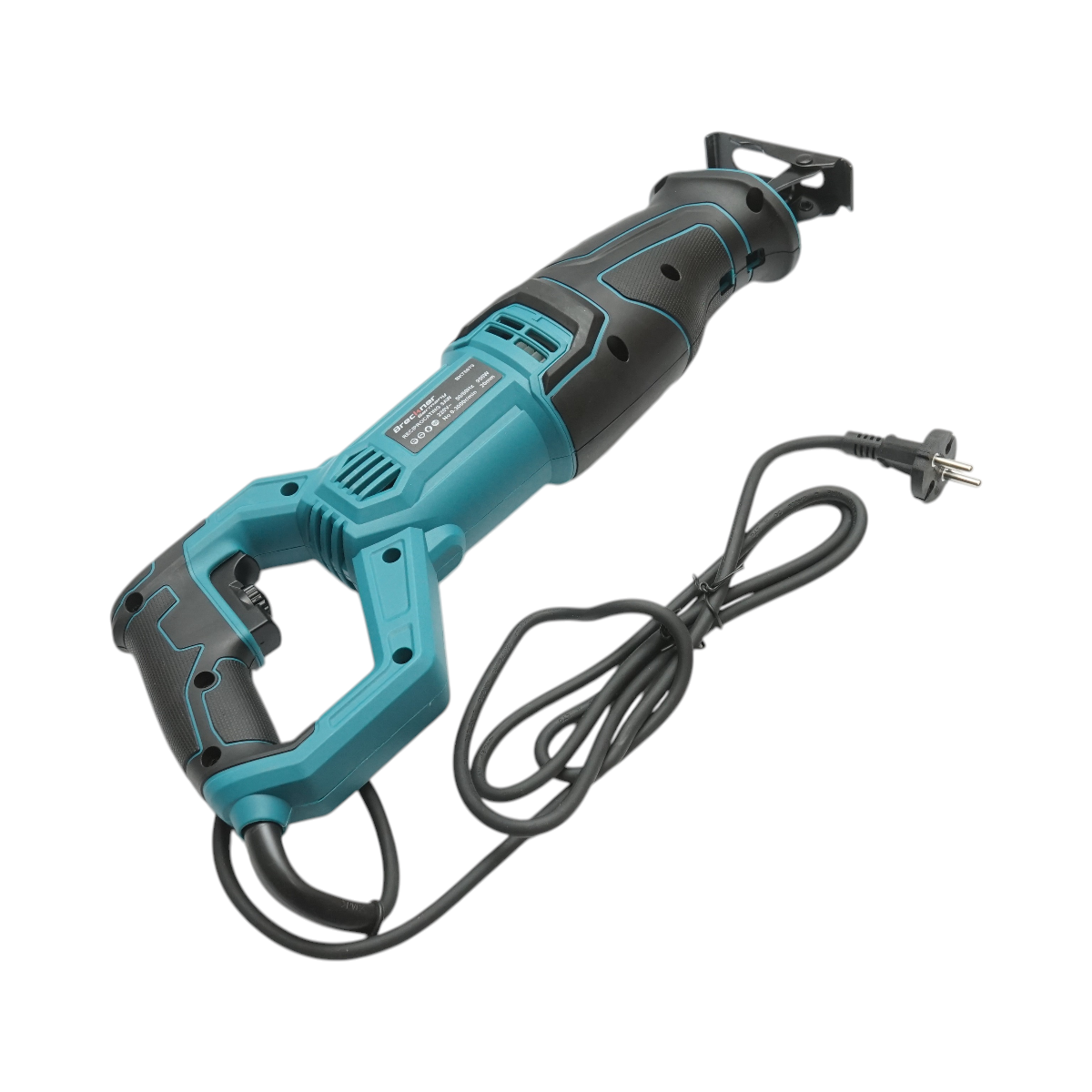 Fierastrau electric alternativ tip sabie 950W, 220V, cursa 20mm, turatie 0-3000rpm, 2 panze pentru lemn si metal Breckner Germany - imagine 2