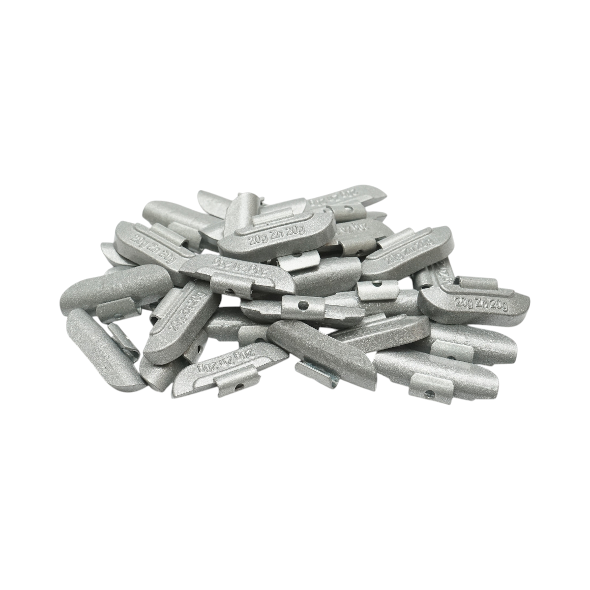 Contragreutati zinc 20g echilibrare roti 100 buc/cutie - imagine 2