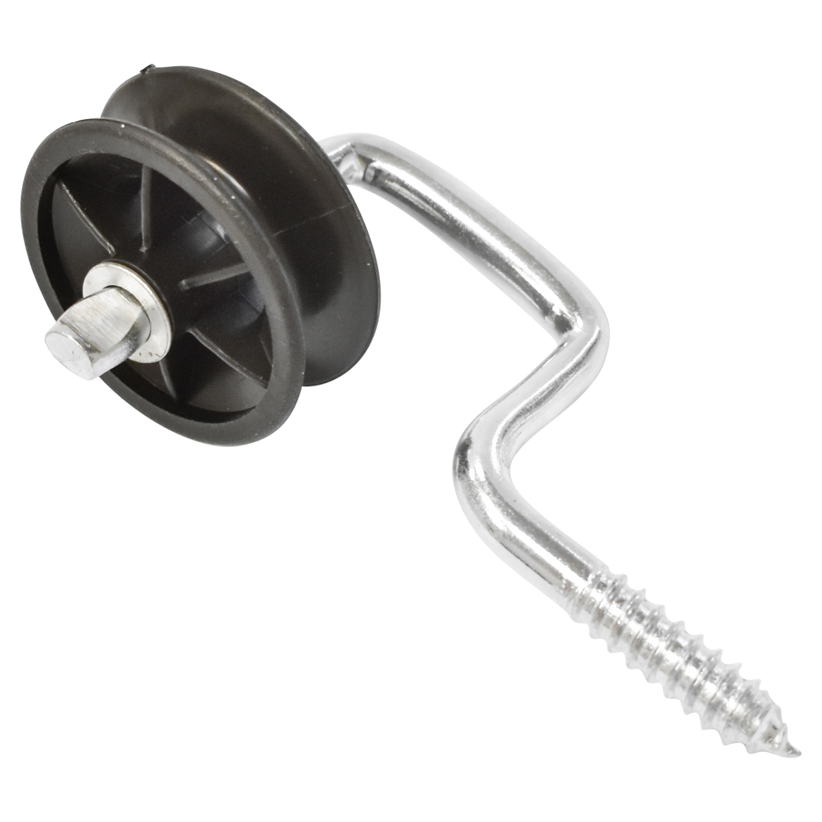 Izolator negru cu fanta fi 6.9mm 107x54mm gard electric Breckner Germany - imagine 2