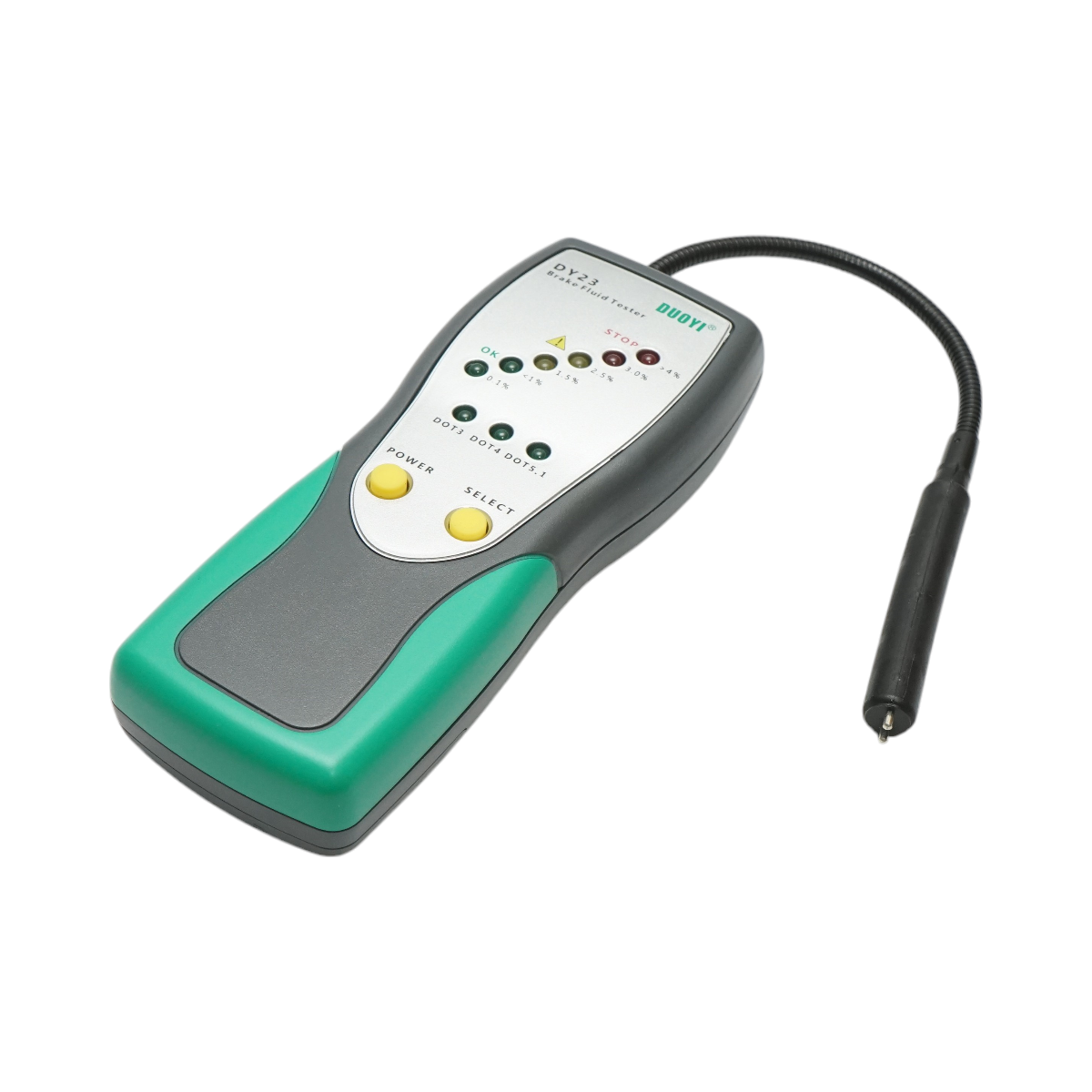Tester lichid frana DOT3, DOT4, DOT5.1 cu afisaj LED Breckner Germany - imagine 2