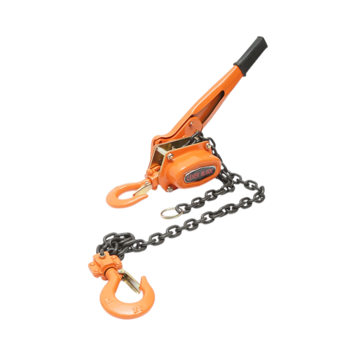 Palan manual cu levier 1500kg, lant 1.5m, carlig cu siguranta 2T Breckner Germany - imagine 2