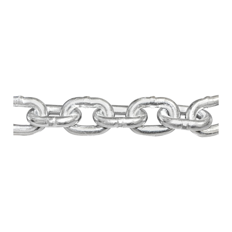 Lant electrogalvanizat DIN766 fi10 10m/rola tambur plastic - imagine 2