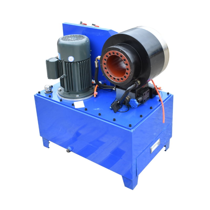 Masina de sertizat furtunuri hidraulice fi 4-51mm 3kW, 220V cu schimbare rapida Breckner Germany - imagine 2