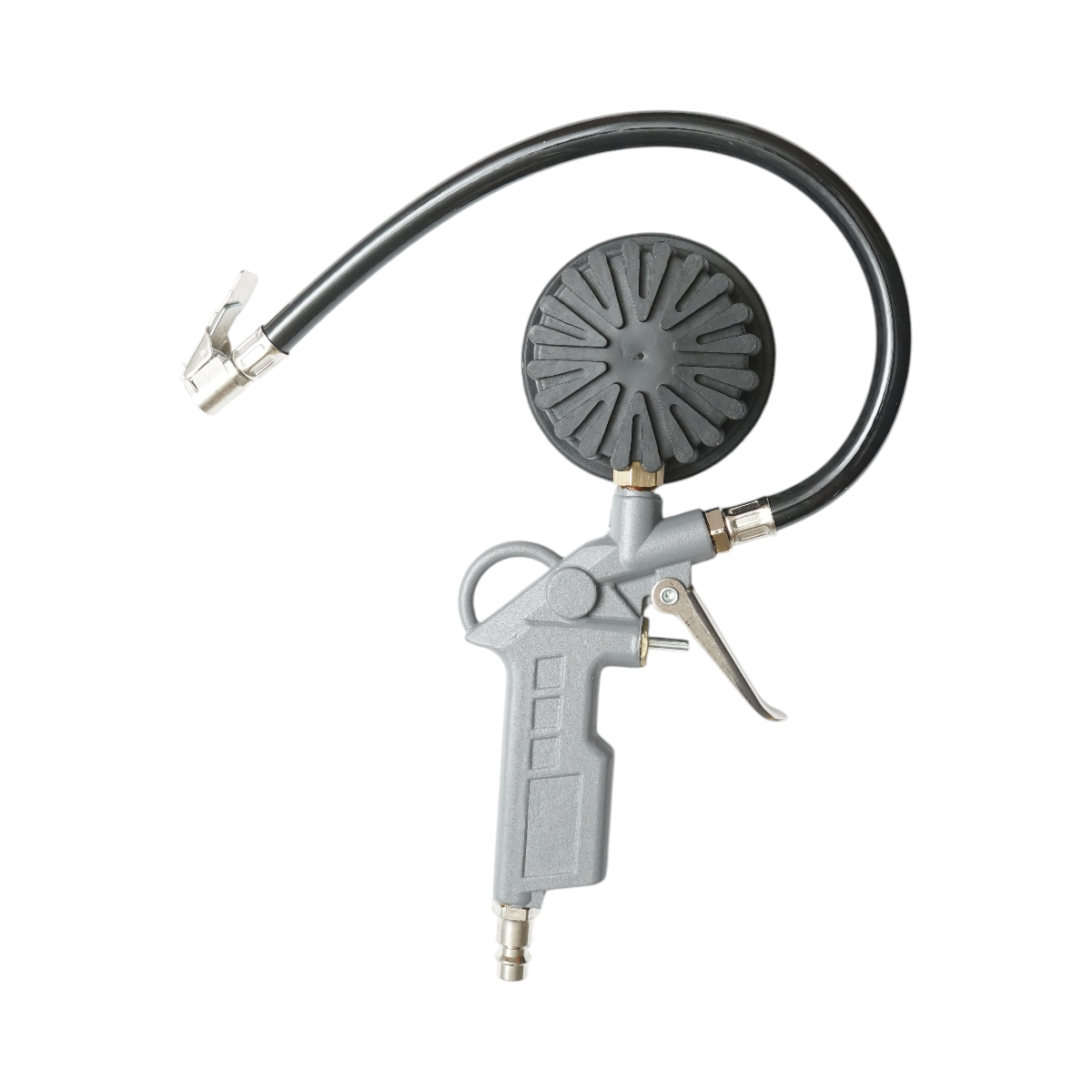 Pistol umflat roti cu furtun si manometru mecanic 0-16 bar - imagine 2