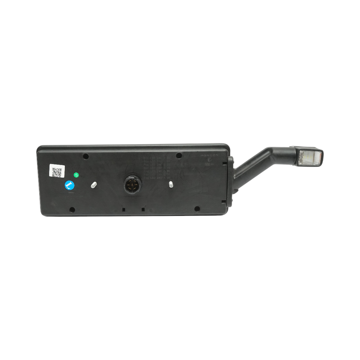 Lampa stop spate stanga LED remorca 24V, 7 pini ASS2.1 E-mark cu lampi de gabarit, iluminare numar 400x153x88mm - imagine 2