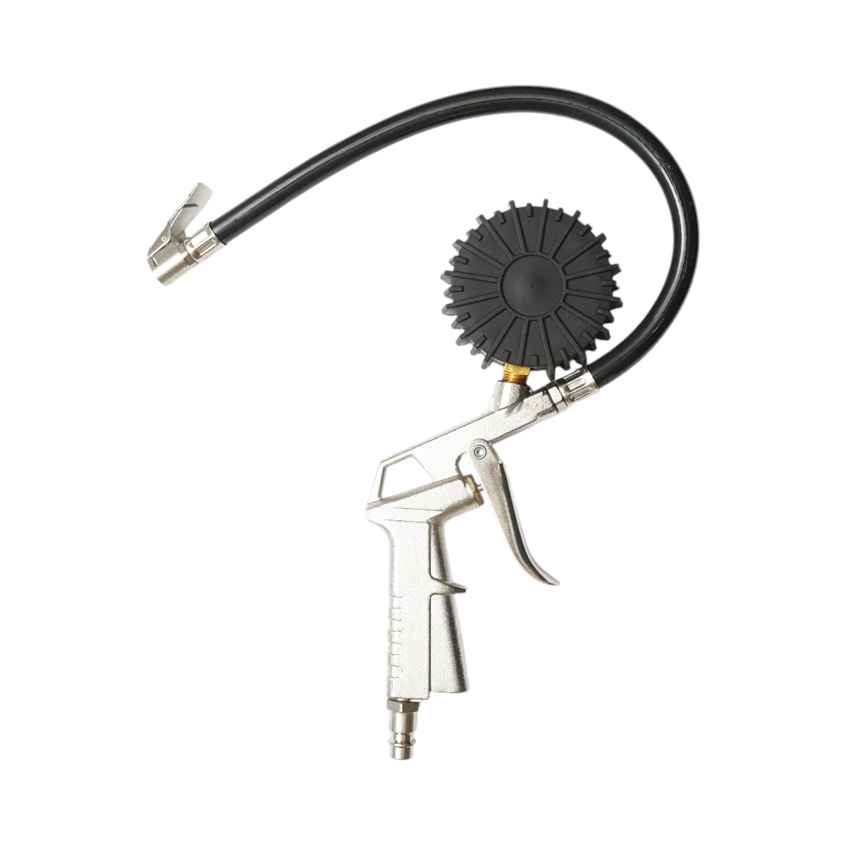 Pistol umflat roti cu furtun si manometru mecanic 0-16 bar - imagine 2