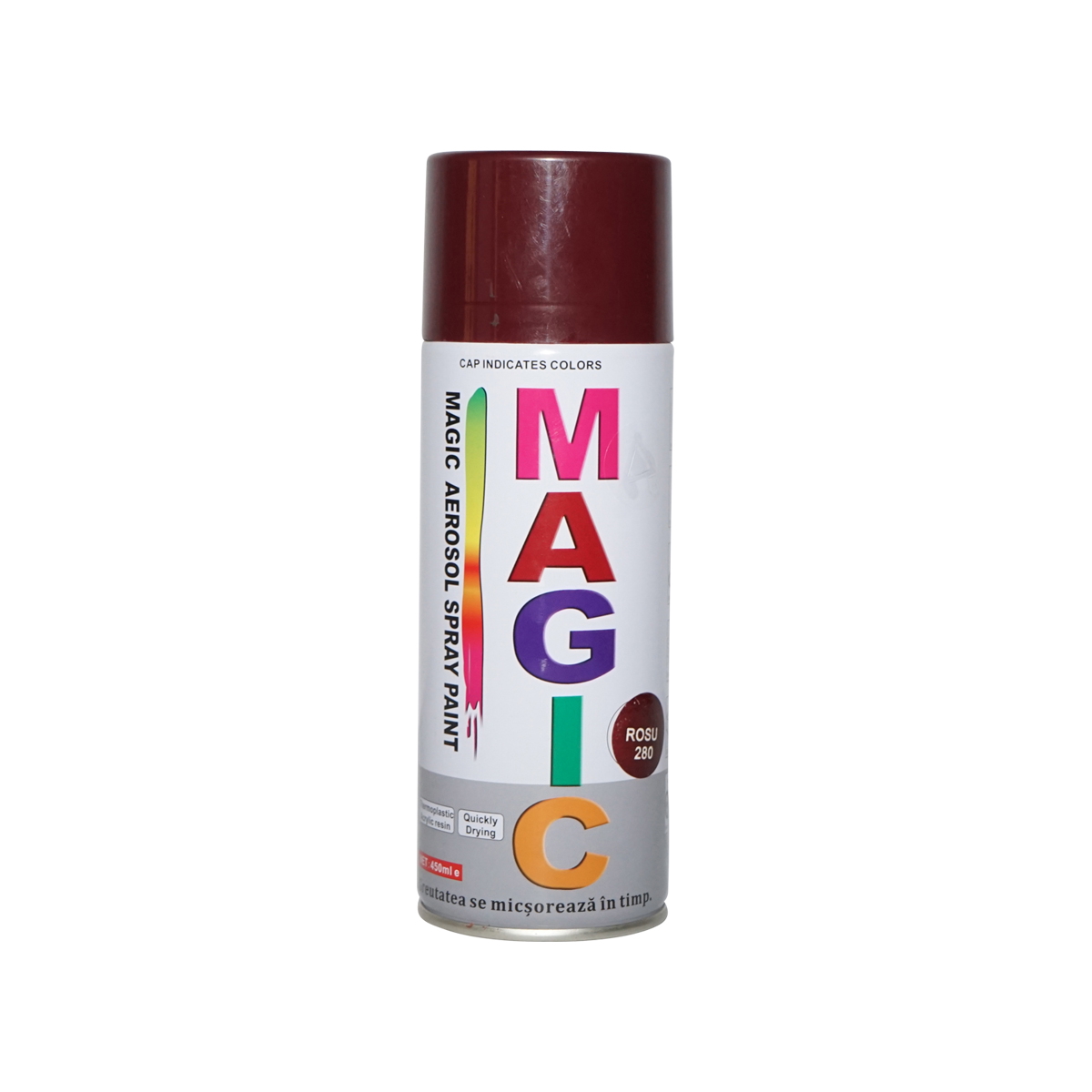 Spray vopsea Magic rosu 280 450 ml - imagine 2