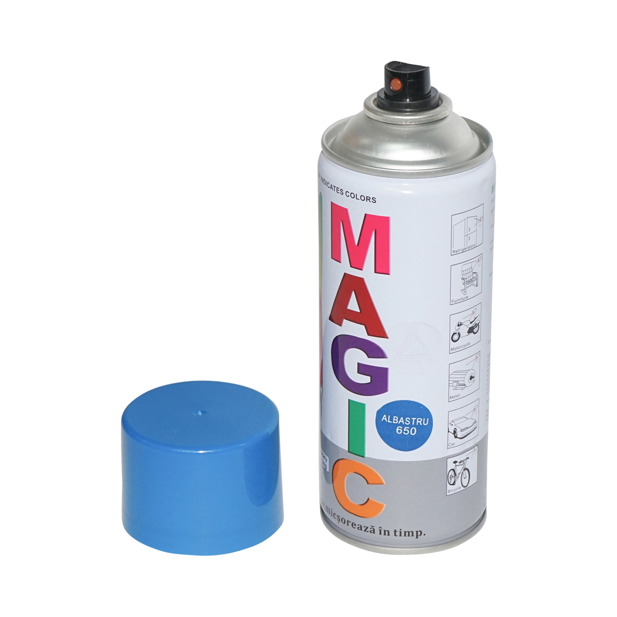 Spray vopsea Magic albastru 650 450 ml - imagine 2