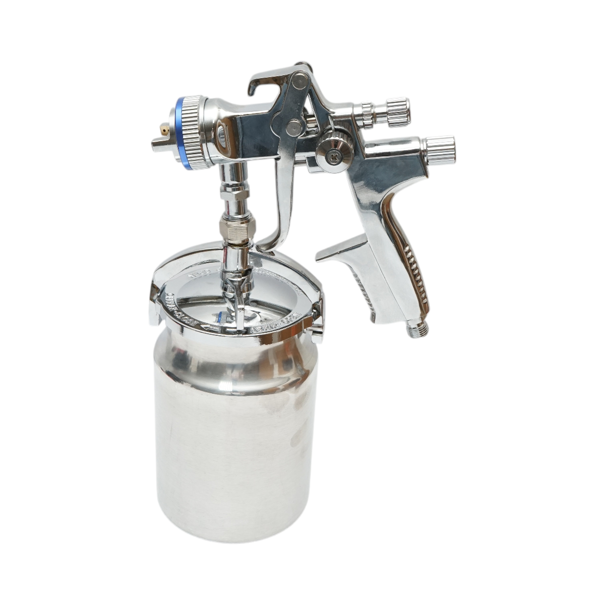 Pistol de vopsit cu aer comprimat 1000ml, duza 1.4mm, debit 200ml/min, presiune max. 4 bar Breckner Germany - imagine 2