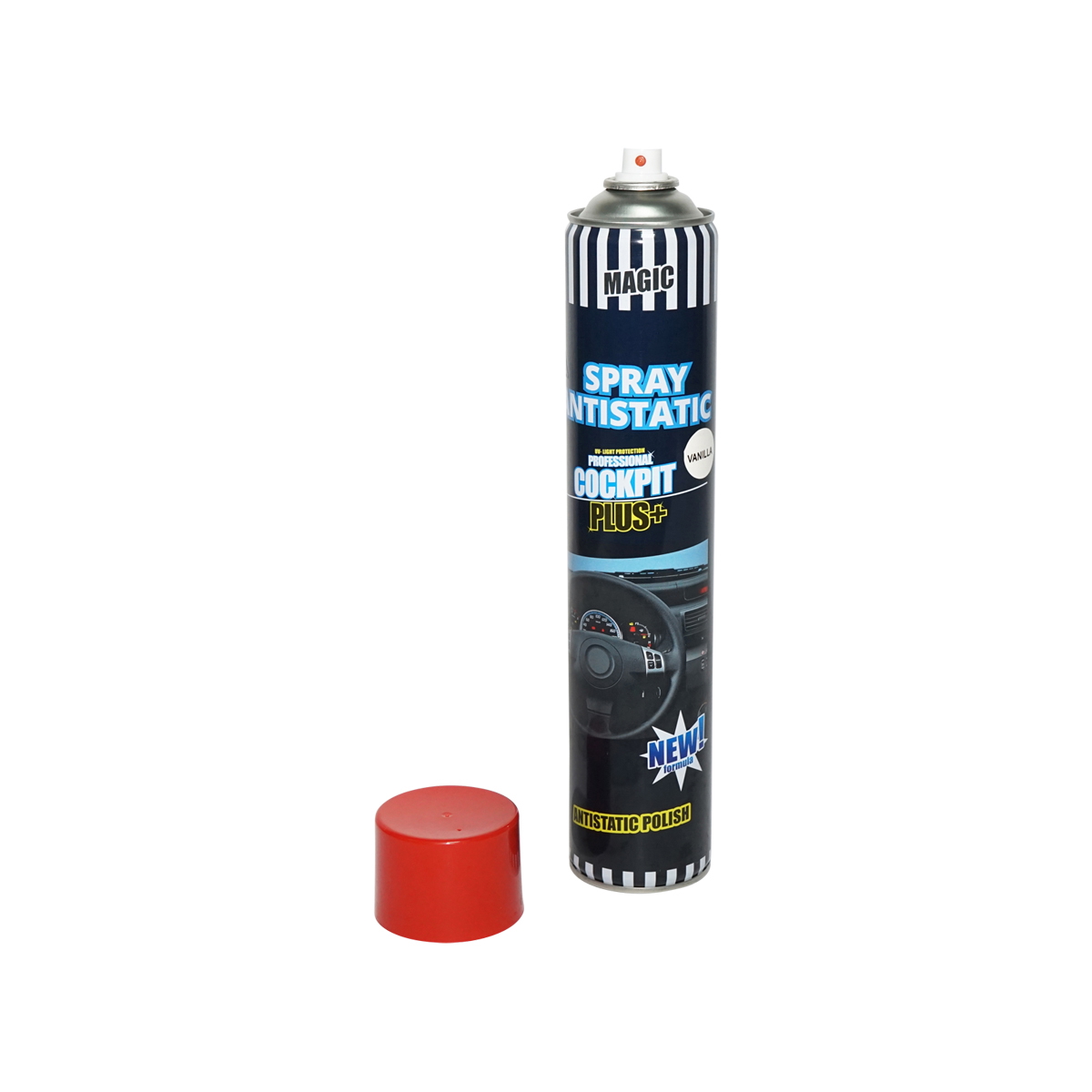 Spray silicon bord antistatic vanilie 750ml - imagine 2