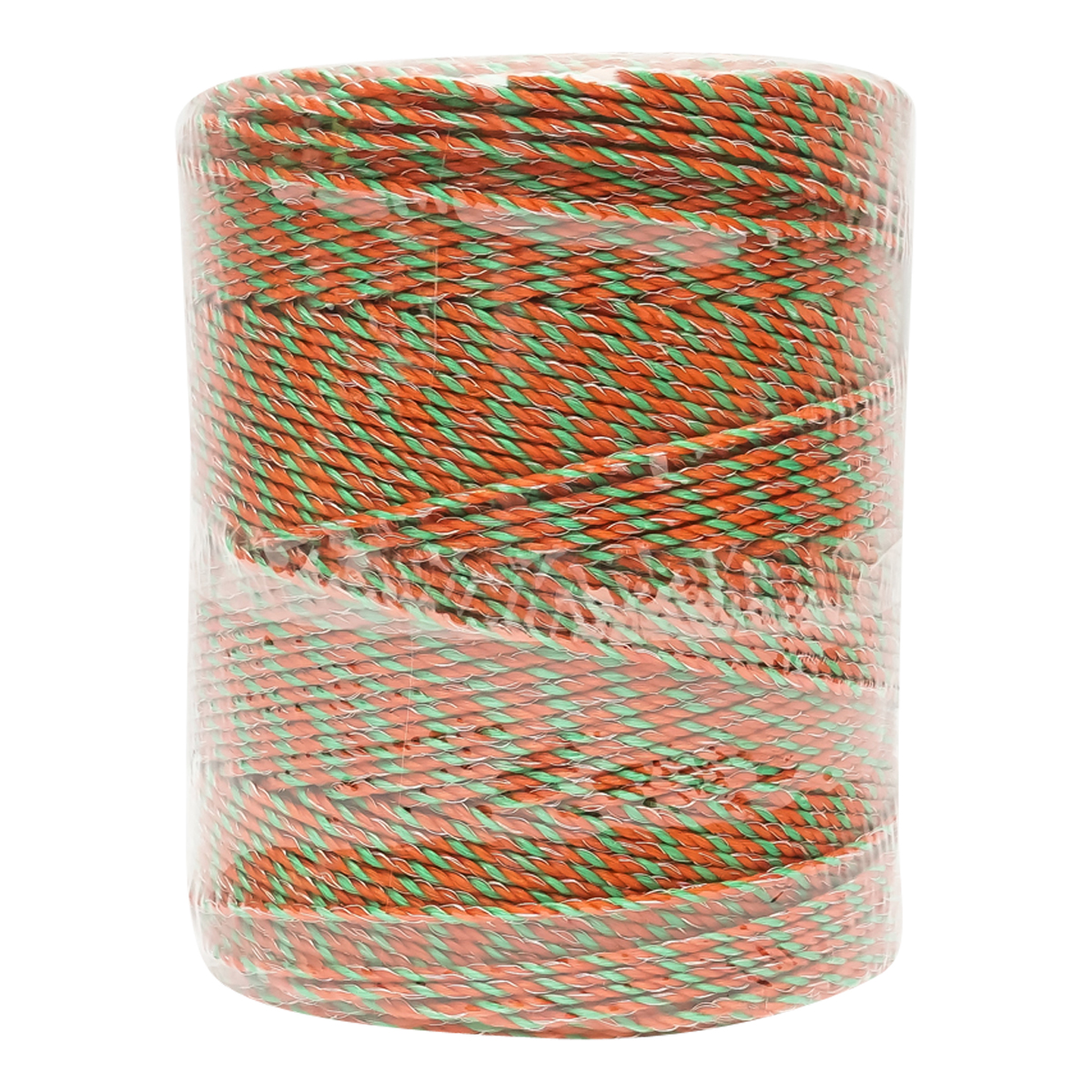 Rola fir portocaliu-verde fi 3 mm 3x0.2mm SS + 2x0.25mm CU, 500m gard electric Breckner Germany - imagine 2