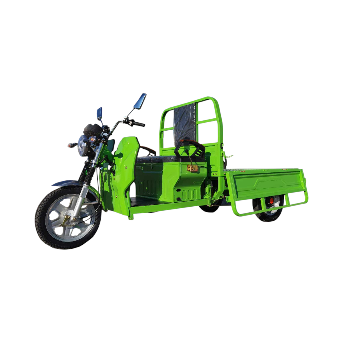 Triciclu electric Thor STAR verde cu CIV 1200W 60V45Ah - imagine 2