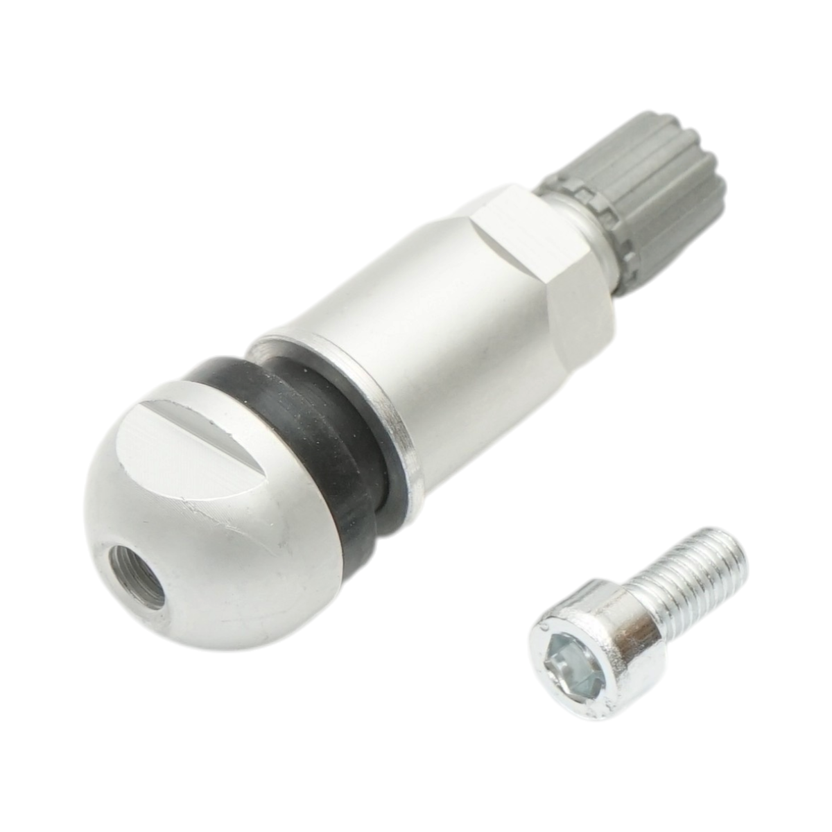 Valva roata tubeless aluminiu compatibila senzor TPMS-6 - imagine 2