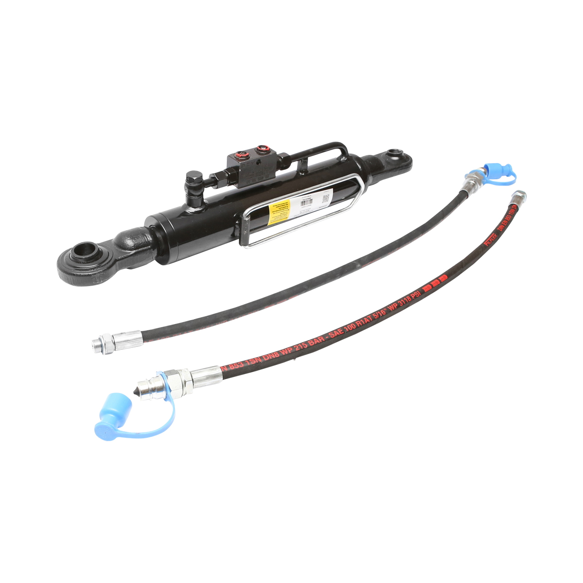 Tirant central reglabil hidraulic, categoria 1-2, 550mm inchis, cursa 257mm - imagine 2
