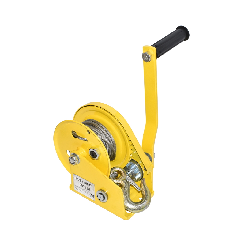 Troliu manual 544Kg, lungime cablu otel 5m, grosime fi 4mm - imagine 2