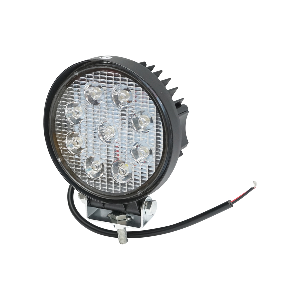 Lampa cu 9 LED-uri 10-60V 27W unghi radiere 30 de grade tip spot 114x114x48mm 6000K IP67 Breckner Germany - imagine 2
