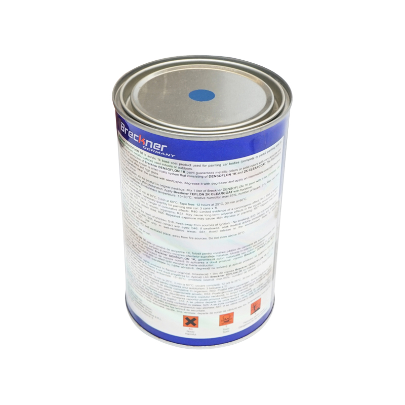 Vopsea auto 1K Albastru Azur metalizat 1L Breckner Germany - imagine 2