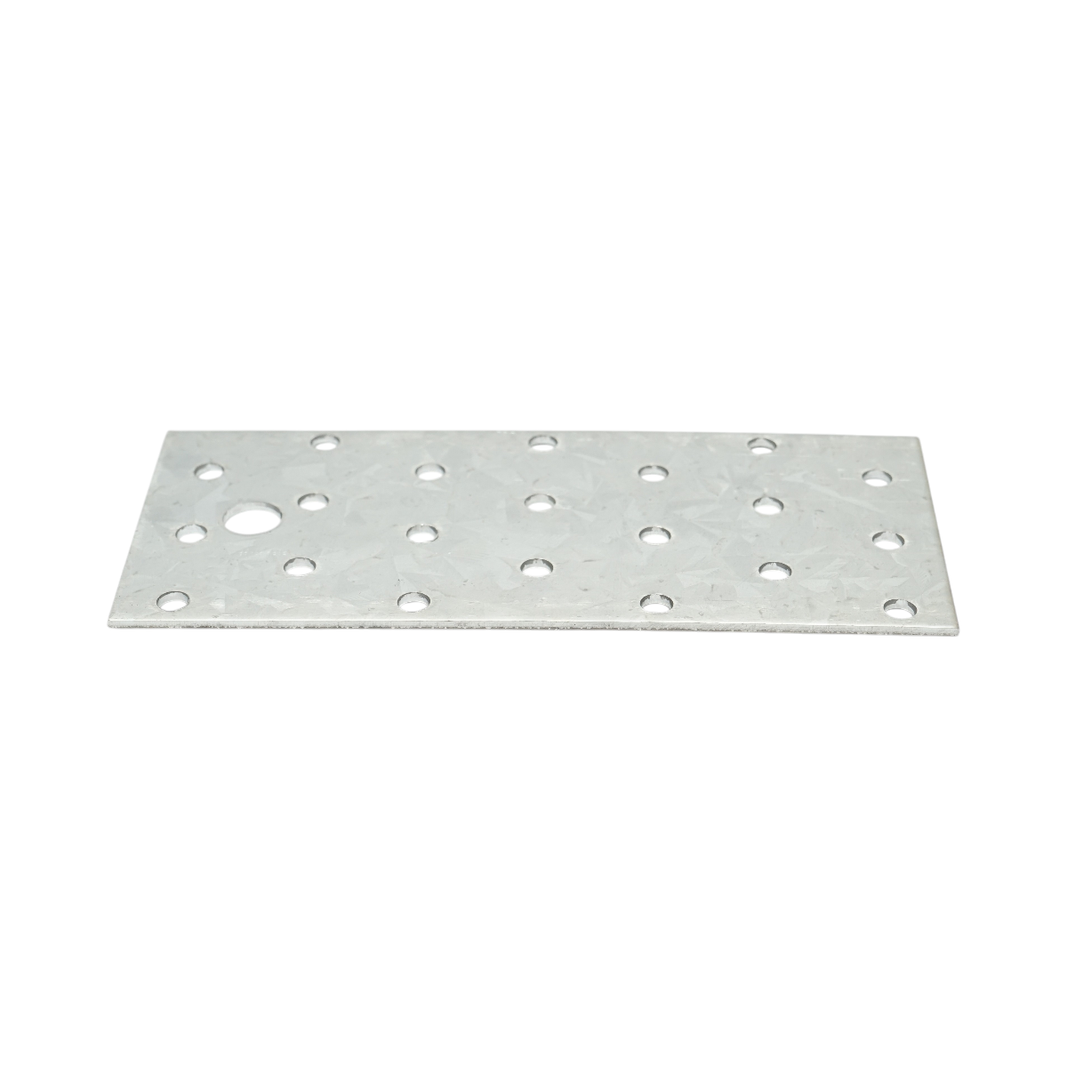 Element de imbinare plat 140x60mm, grosime 2mm, otel zincat - imagine 2