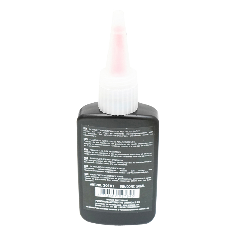 Adeziv blocare, etansare filet 50 ML rosu cu rezistenta inalta Xeramic - imagine 2