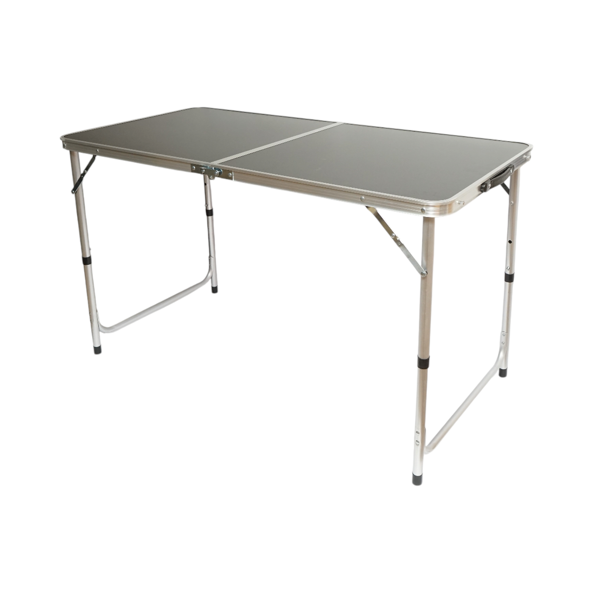 Set masa pliabila camping cu 4 scaune din aluminiu, portabila tip valiza, reglabila pe inaltime 120x60cm Breckner Germany - imagine 2