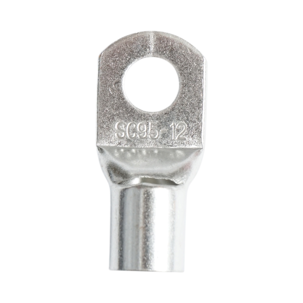 Papuc cablu electric 95mm², inel M12, cupru stanat neizolat SC95-12 Longroad - imagine 2