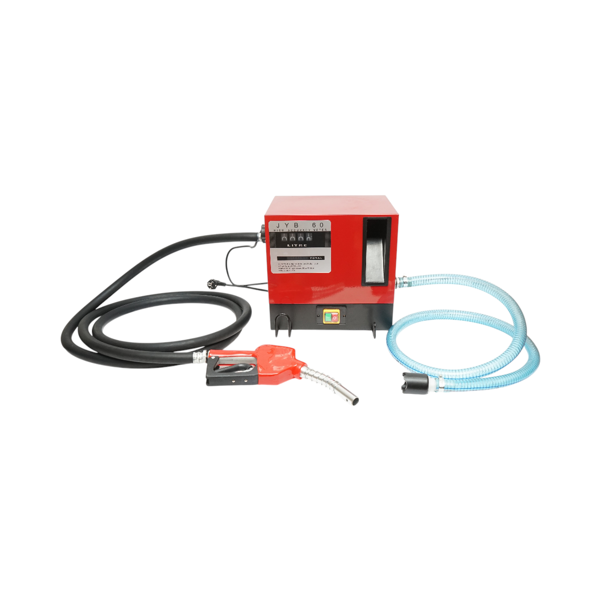 Kit pompa transfer motorina 220V, 550W, debit 60L/min, contor mecanic, furtun transfer 4m, alimentare 2m si pistol Breckner Germany - imagine 2