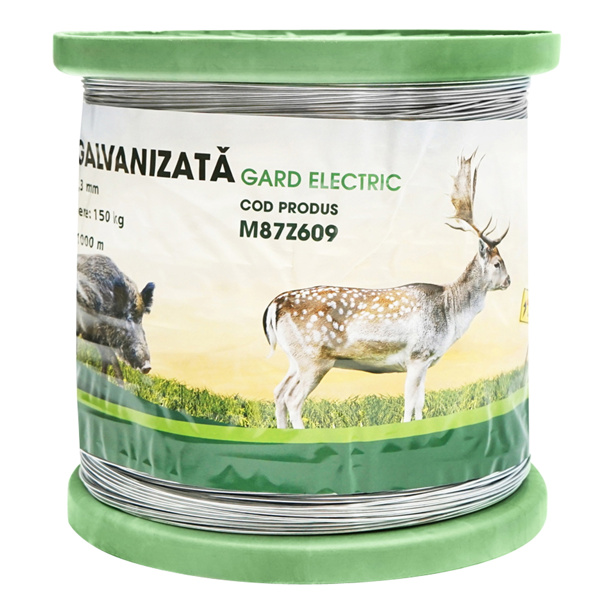 Sarma galvanizata pentru gard electric 1,3mm x 1000m Mezofarm - imagine 2