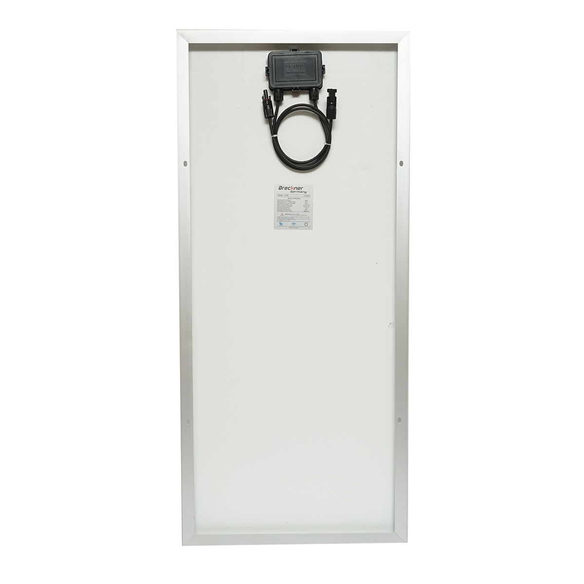 Panou solar 100W fotovoltaic monocristalin 1030x460x30mm Breckner Germany - imagine 2