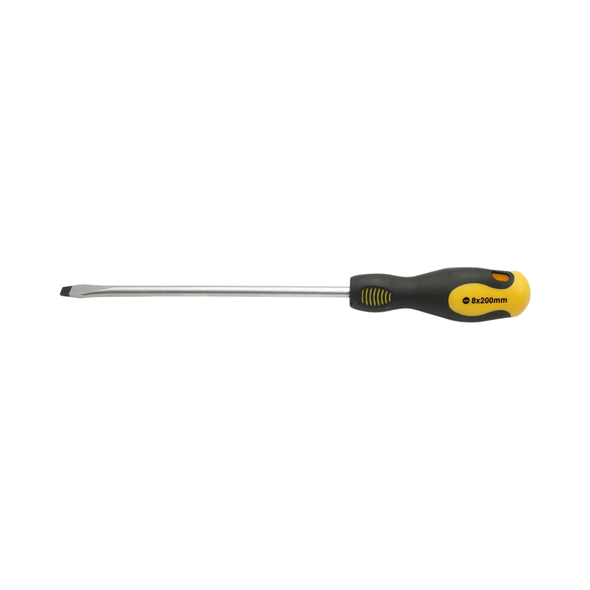 Surubelnita dreapta 8x200mm cu varf magnetic profesionala Cr-V Crownman - imagine 2