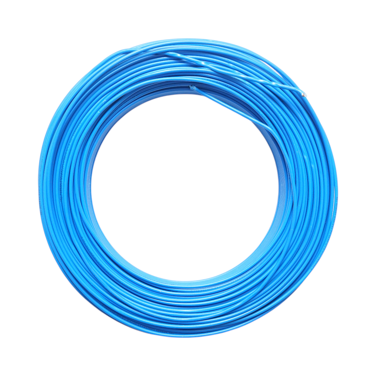 Cablu electric cupru 1.5mm albastru FY H07V-U, izolatie PVC 450/750V 100m/rola - imagine 2