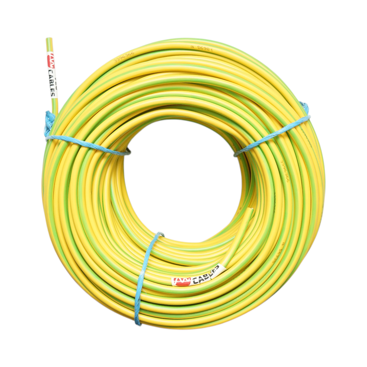 Cablu impamantare cupru 16mm galben-verde MYF H07V-K, izolatie PVC 450/750V 50m/rola - imagine 2