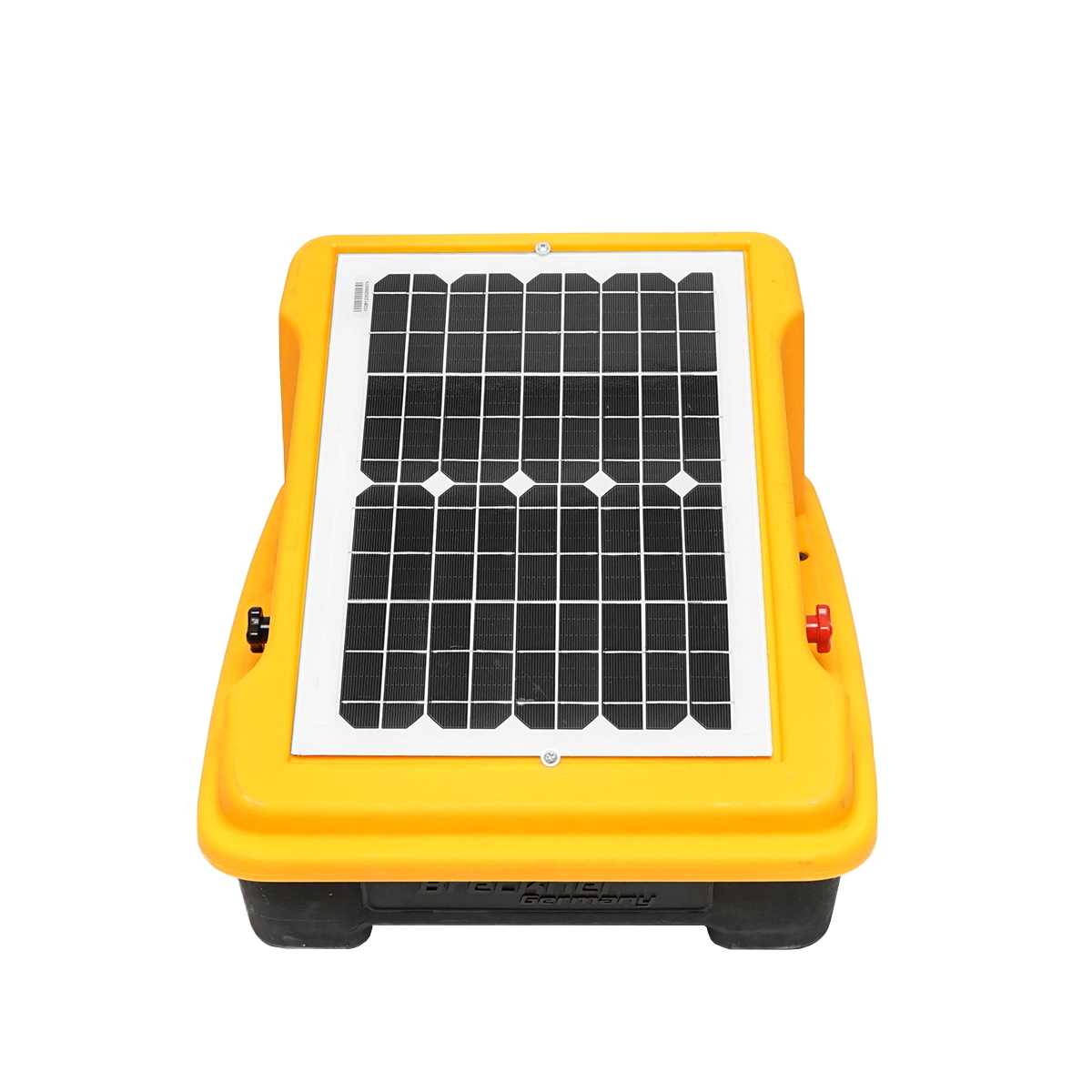 Aparat generator impulsuri pentru gard electric 4 Joule cu panou solar 10W si baterie 12V/9Ah Breckner Germany - imagine 2