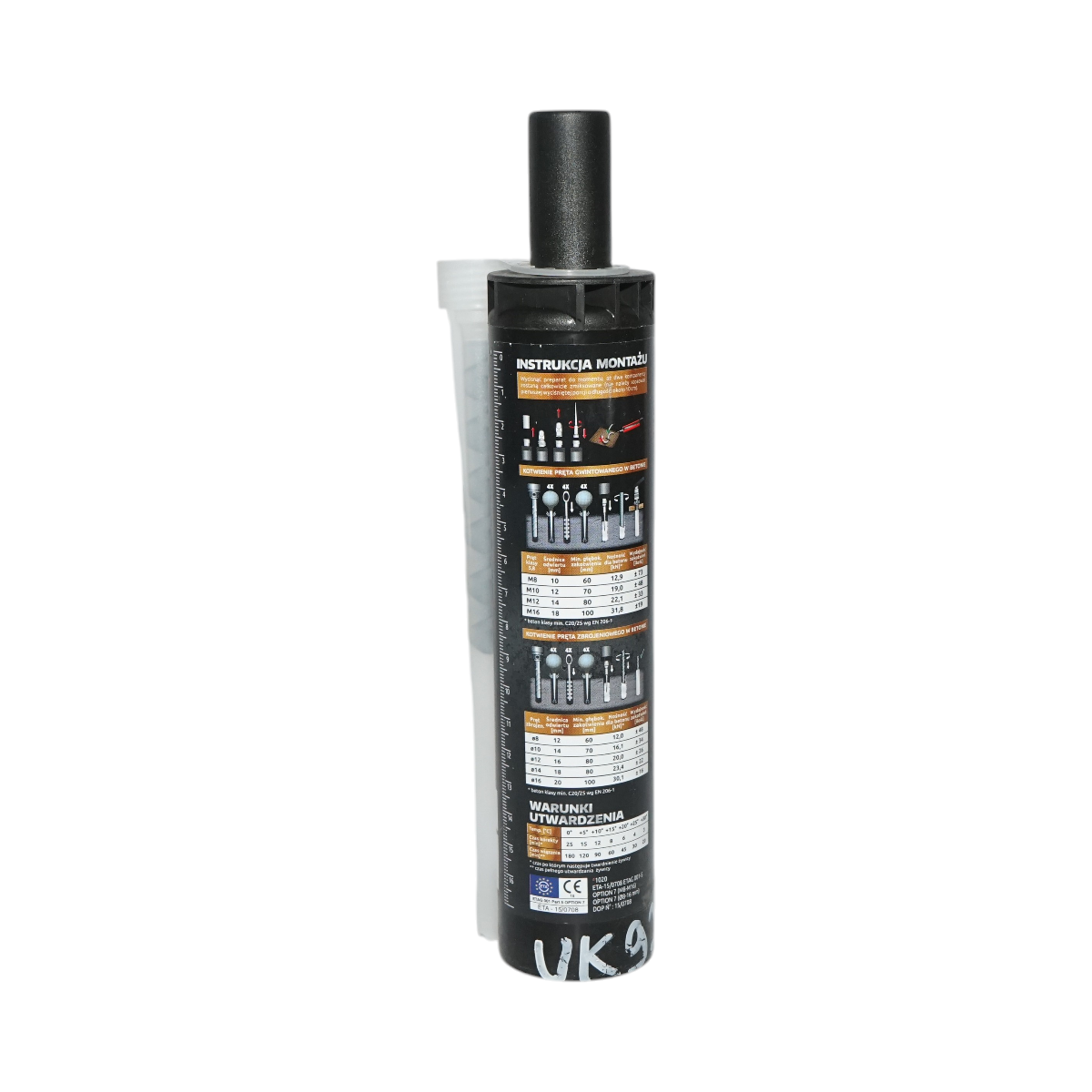 Ancora chimica fara stiren pe baza de rasina epoxid-acrilica 300ml - imagine 2