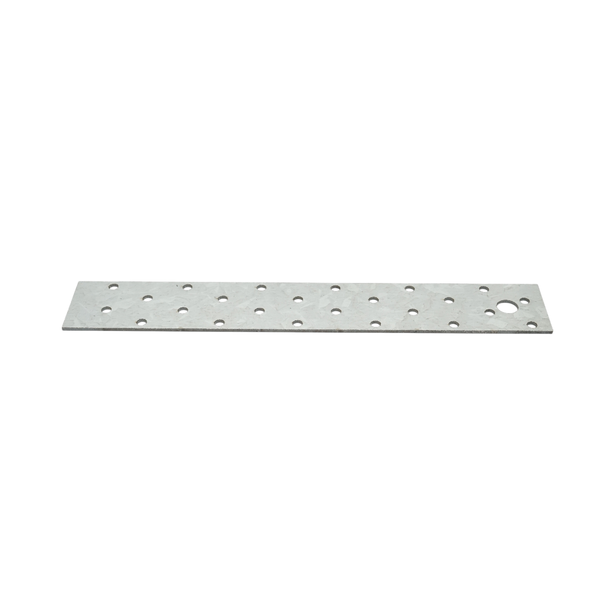 Placa perforata 40x250mm, grosime 2mm, otel zincat - imagine 2