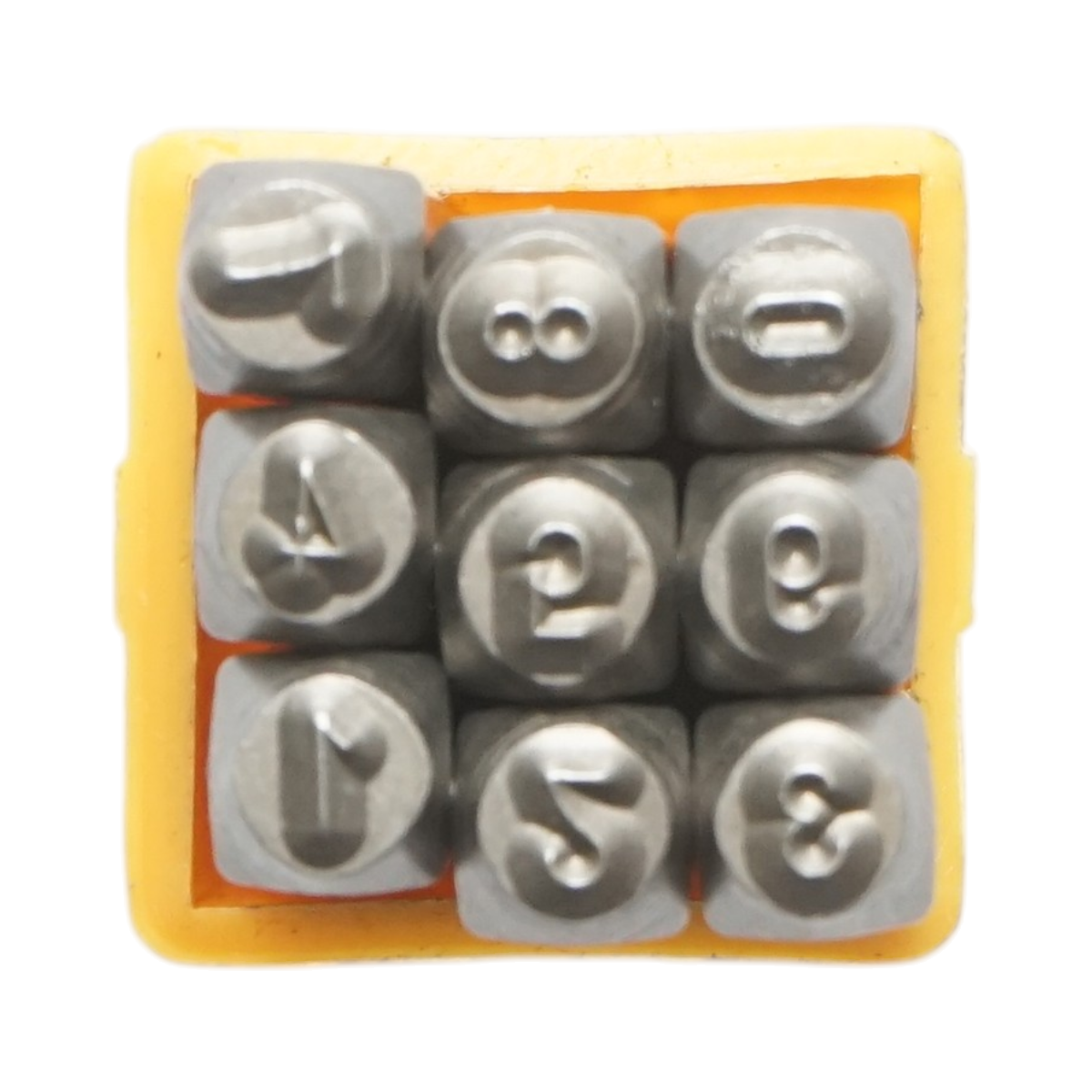 Set 9 pansoane 3mm cu numere 0-8 Breckner Germany - imagine 2