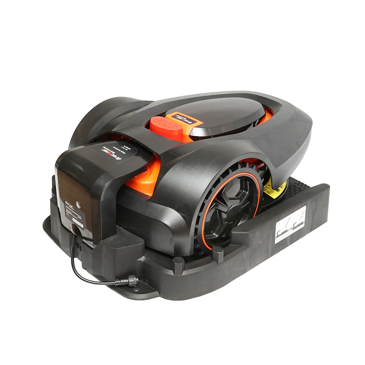 Robot pentru tuns gazon latime taiere 180mm, pentru suprafete de pana la 600mp Breckner Germany - imagine 2