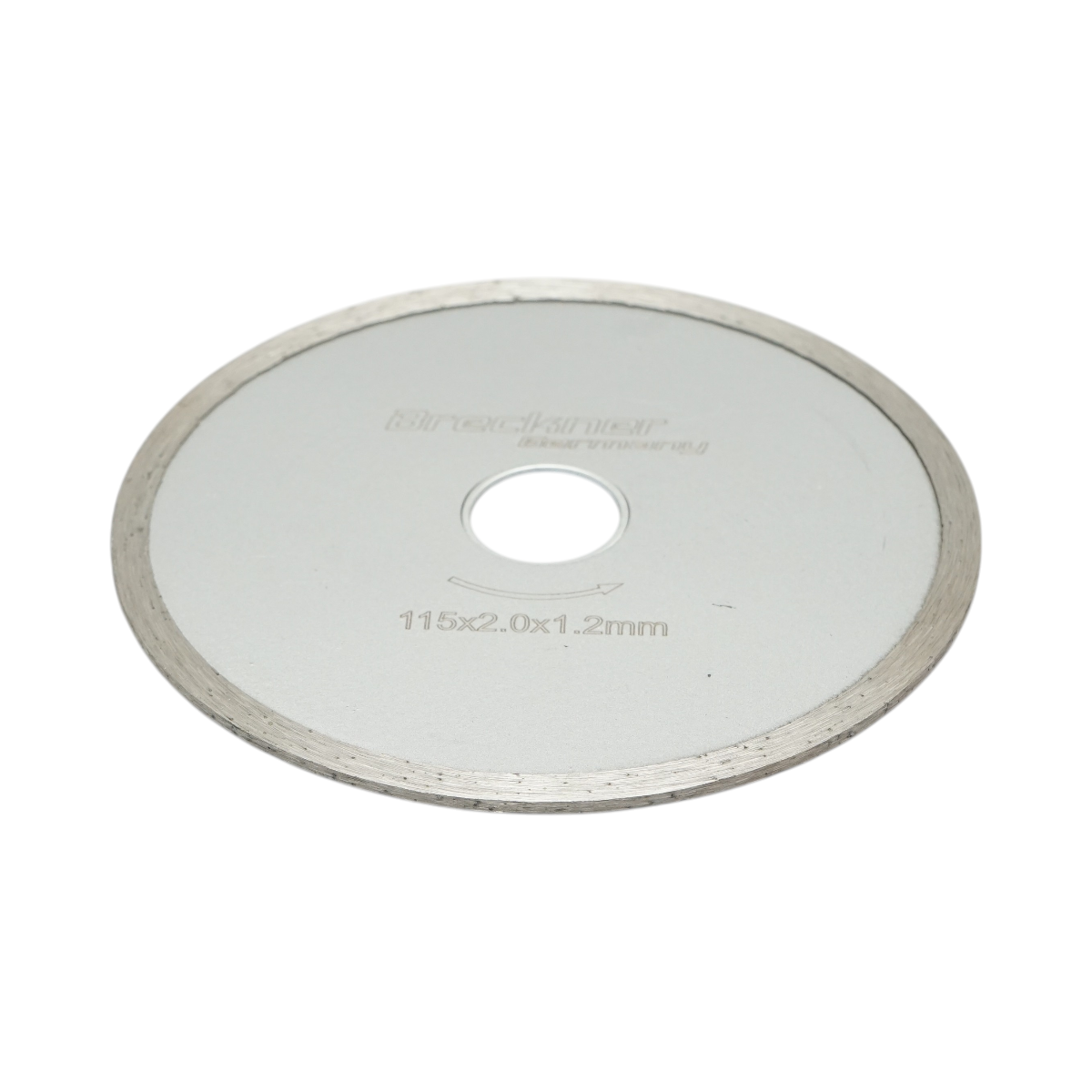 Disc diamantat continuu 115x2.0x22.23mm, taiere umeda pentru ceramica, gresie, faianta Breckner Germany - imagine 2