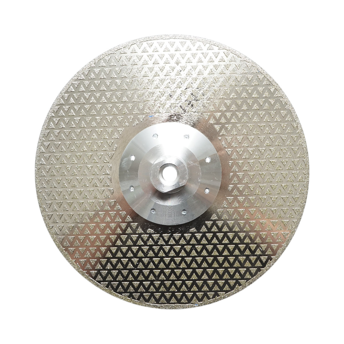 Disc diamantat electroplacat 230mm, filet M14 pentru taiere/slefuire marmura, fibra sticla, rasina, ceramica dura Breckner Germany - imagine 2
