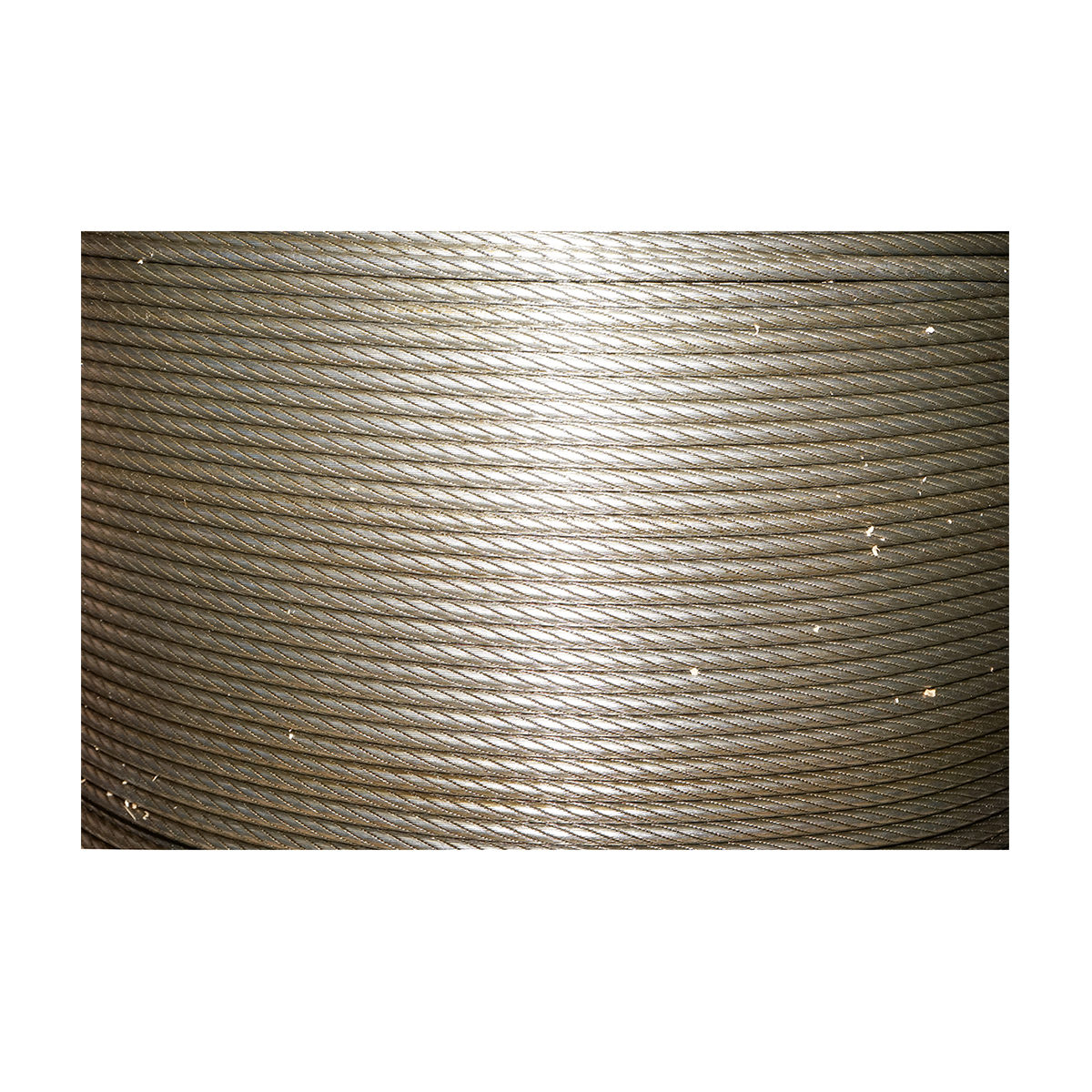 Cablu troliu otel 6x19 Ø 12mm cu inima metalica 1000m/rola batut - imagine 2