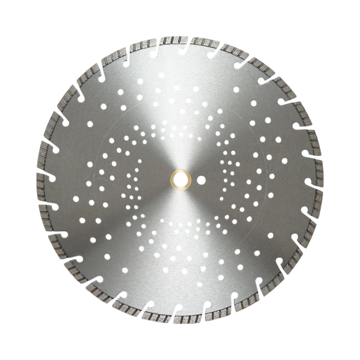 Disc diamantat turbo segmentat 400x30mm, segment 10mm pentru beton armat, pavele, boltari, piatra dura Breckner Germany - imagine 2