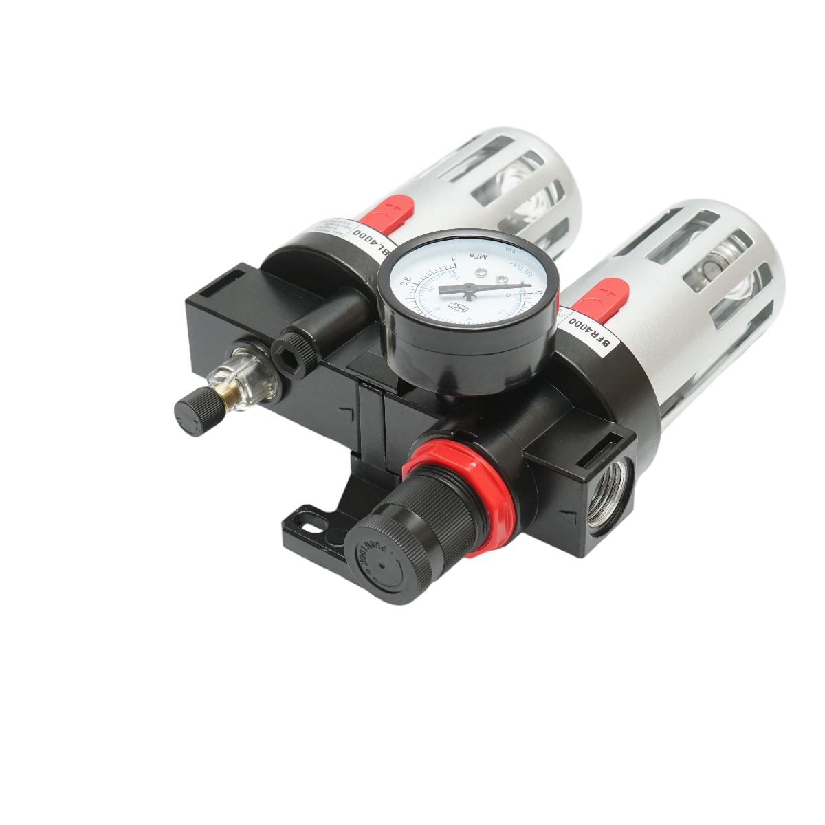 Filtru aer si ungator cu regulator de presiune max. 1 MPa, racord 1/2 - imagine 2
